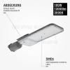 100W LED Straßenleuchte Professional HL warmweiß IP65