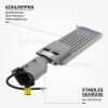 50W LED Straßenleuchte Professional HL warmweiß IP65