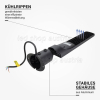 100W LED Straßenleuchte mit Dämmerungssensor Premium neutralweiß IP65