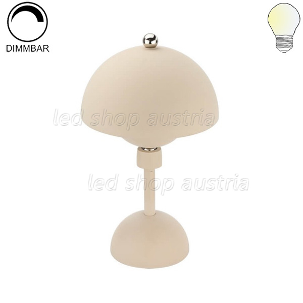 4W LED Tischleuchte mit Akku magnetisch CCT