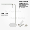 3W LED Tischleuchte mit Akku multifunktional weiß neutralweiß