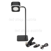 3W LED Tischleuchte mit Akku multifunktional schwarz CCT