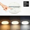 30W LED Deckenleuchte mit Bewegungsmelder weiß für Außenbereich CCT IP65
