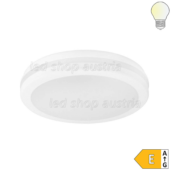 30W LED Deckenleuchte mit Bewegungsmelder weiß für Außenbereich CCT IP65