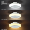 36W LED Deckenventilator Ø48cm weiß CCT