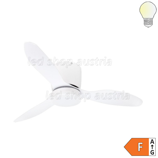 18W LED Deckenventilator weiß CCT