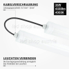 36W LED Feuchtraumleuchte TRI-PROOF 125cm neutralweiß LINK IP65 IK08
