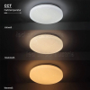 24W LED Deckenleuchte CCT Kristall-Effekt