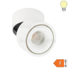 12W LED Deckenstrahler schwenkbar weiß warmweiß