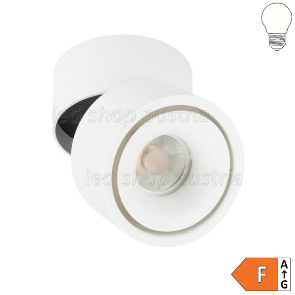 12W LED Deckenstrahler schwenkbar weiß neutralweiß