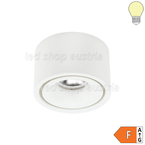 10W LED Deckenstrahler weiß warmweiß